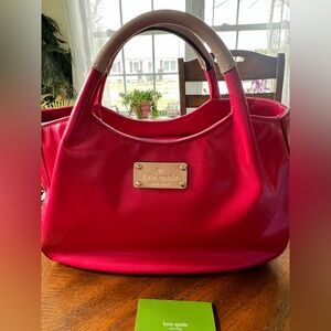Kate Spade Hot Pink Tote Handbag